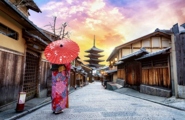 Kyoto sunset